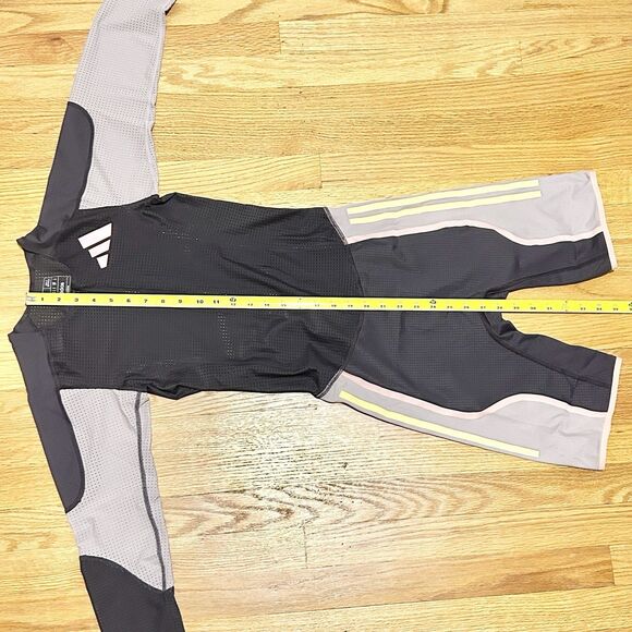 Adidas Adizero Pro Elite Men’s Size S Black Yellow Pink Rheon Running Speed Suit - Picture 5 of 8